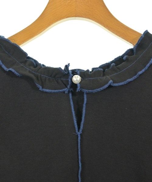 as know as de base（アズノウアズドゥベース）Tシャツ・カットソー 黒 サイズ:1(S位) レディース/2200661357071