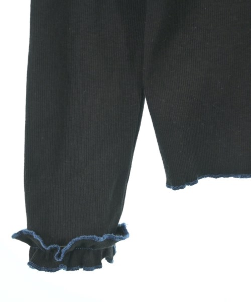 as know as de base（アズノウアズドゥベース）Tシャツ・カットソー 黒 サイズ:1(S位) レディース/2200661357071