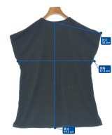 as know as de base（アズノウアズドゥベース）Tシャツ・カットソー 黒 サイズ:1(S位) レディース/2200712540063