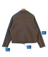 as know as de base（アズノウアズドゥベース）ライダース 茶 サイズ:F レディース/2200664169015