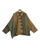 as know as de base（アズノウアズドゥベース）カジュアルシャツ 茶 サイズ:5(XXL位) レディース/2200676571035