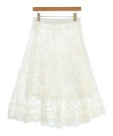 AS as know as（エーエスアズノウアズ）ロング・マキシ丈スカート 白 サイズ:F レディース/2200672579028