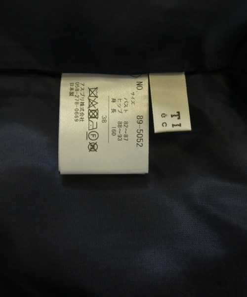 TIENS ecoute（ティアンエクート）ワンピース 紺 サイズ:38(M位) レディース/2200635197047