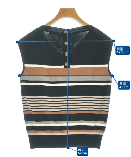 TIENS ecoute（ティアンエクート）ベスト/ノースリーブ 黒 サイズ:M レディース/2200628684080