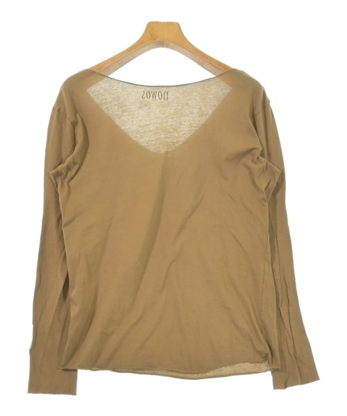 NOWOS（ノーウォス）Tシャツ・カットソー 茶 サイズ:-(L位) レディース/2200615796062