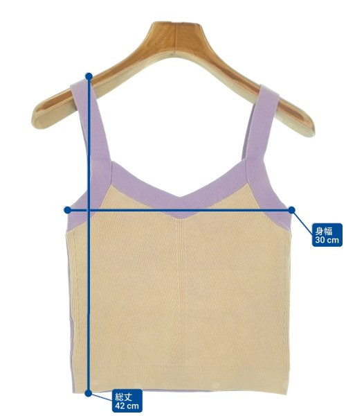 SAYAKA DAVIS（サヤカデイビス）キャミソール 紫 サイズ:S レディース/2200641949111