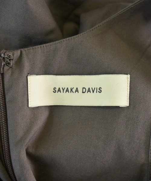 SAYAKA DAVIS（サヤカデイビス）ワンピース 茶 サイズ:S レディース/2200616766125