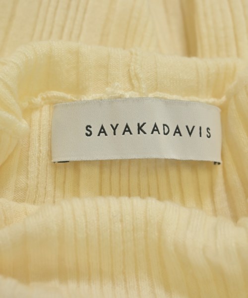 SAYAKA DAVIS（サヤカデイビス）ニット・セーター 白 サイズ:S レディース/2200607546057