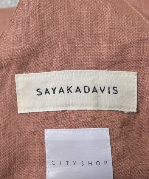 SAYAKA DAVIS（サヤカデイビス）ワンピース 茶 サイズ:S レディース/2200689149153
