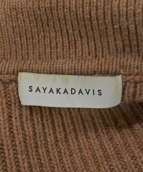 SAYAKA DAVIS（サヤカデイビス）ニット・セーター 茶 サイズ:F レディース/2200692499344