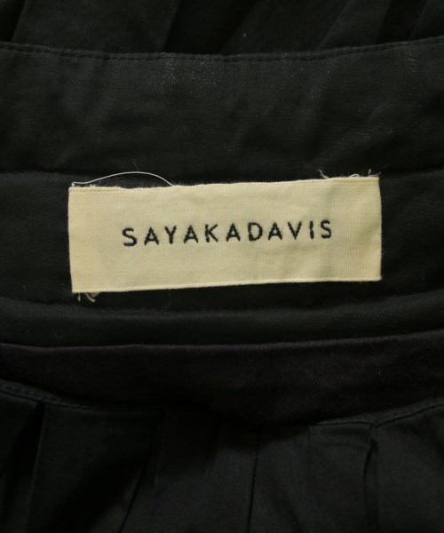SAYAKA DAVIS（サヤカデイビス）ロング・マキシ丈スカート 黒 サイズ:XS レディース/2200652518085