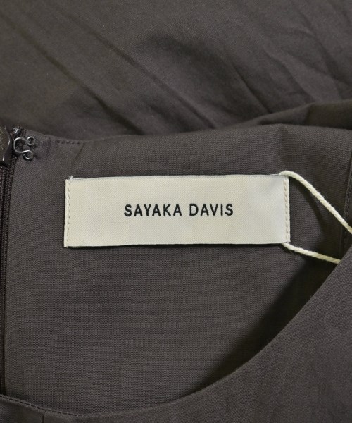 SAYAKA DAVIS（サヤカデイビス）ワンピース 茶 サイズ:S レディース/2200645777062