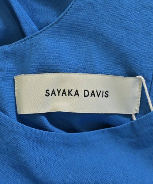 SAYAKA DAVIS（サヤカデイビス）オールインワン/サロペット 青 サイズ:XS レディース/2200645777246