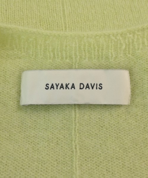 SAYAKA DAVIS（サヤカデイビス）ニット・セーター 緑 サイズ:XS レディース/2200643644724