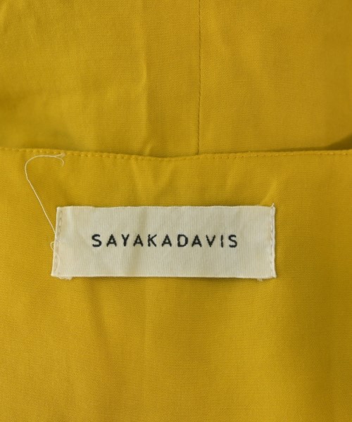 SAYAKA DAVIS（サヤカデイビス）ワンピース 黄 サイズ:ONE レディース/2200697565099