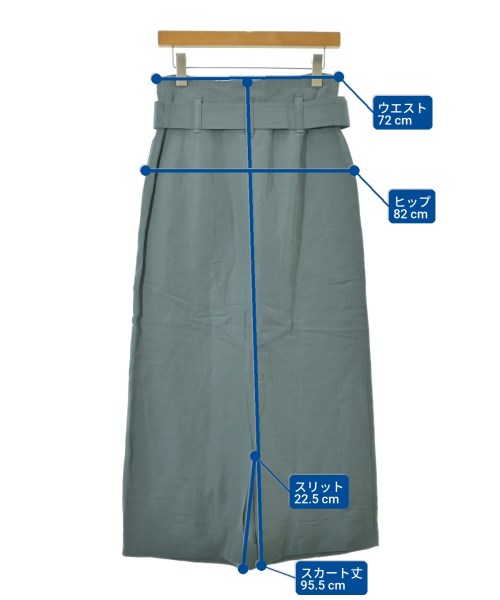 SAYAKA DAVIS（サヤカデイビス）ロング・マキシ丈スカート 青 サイズ:4(XL位) レディース/2200662266013