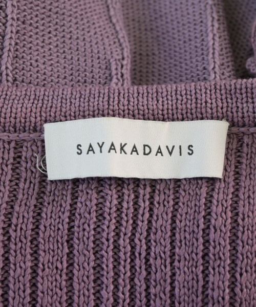 SAYAKA DAVIS（サヤカデイビス）ベスト 紫 サイズ:F レディース/2200720961232