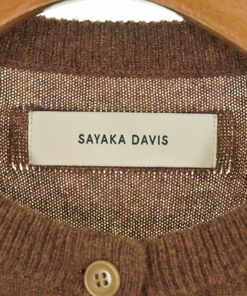 SAYAKA DAVIS（サヤカデイビス）カーディガン 茶 サイズ:-(XL位) レディース/2200733231155