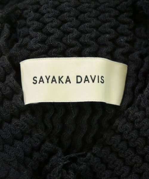 SAYAKA DAVIS（サヤカデイビス）ノースリーブ 黒 サイズ:XS レディース/2200722729083