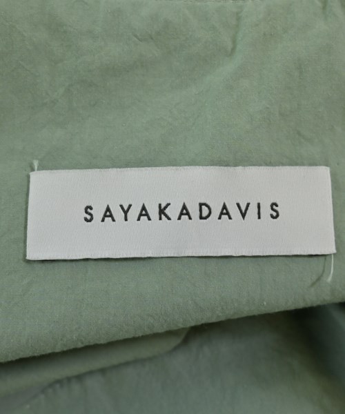 SAYAKA DAVIS（サヤカデイビス）ワンピース 緑 サイズ:2(M位) レディース/2200688846022
