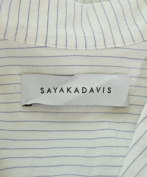 SAYAKA DAVIS（サヤカデイビス）カジュアルシャツ 白 サイズ:ONE レディース/2200687118205