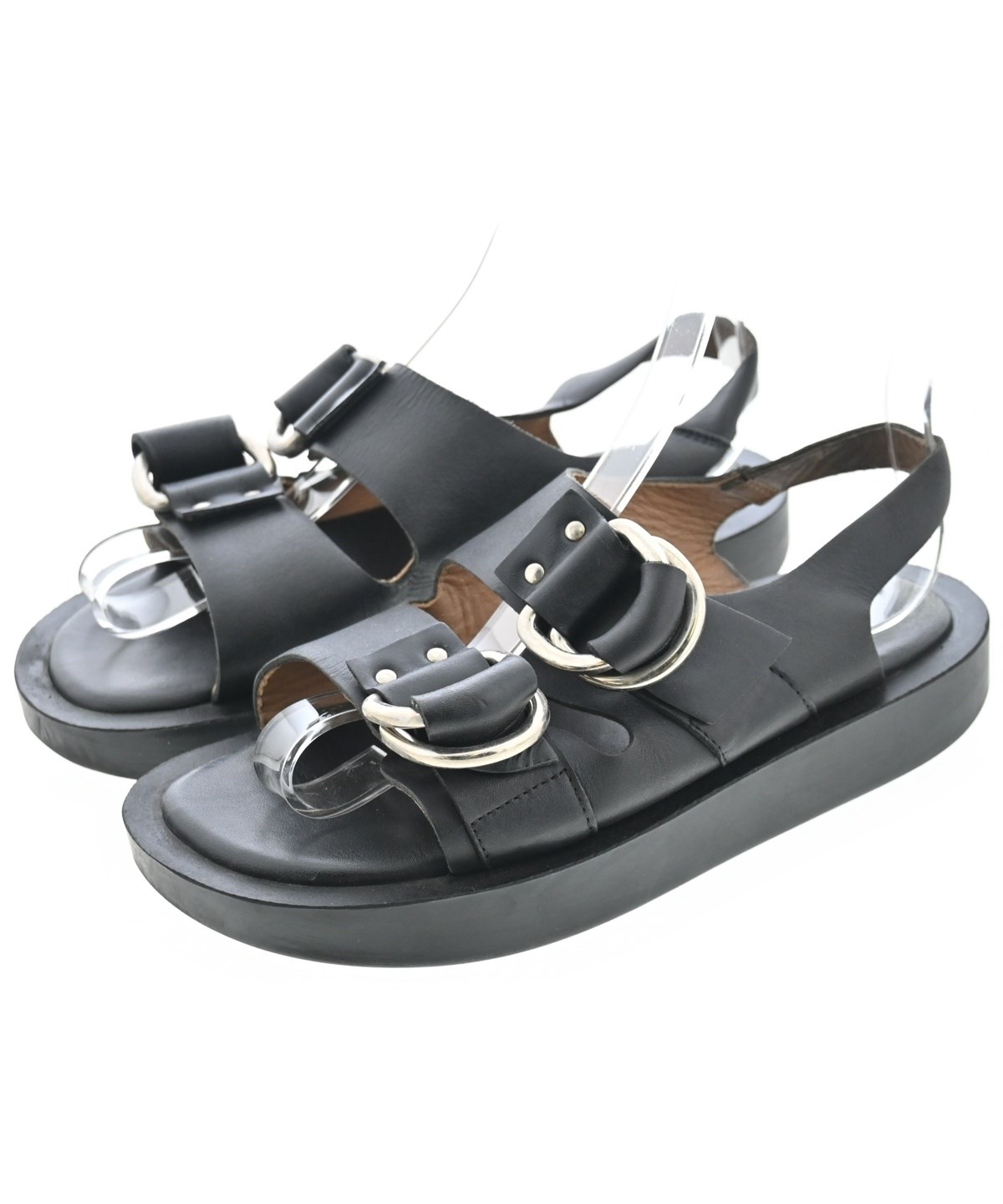 CAMINANDO カミナンドサンダサイズ6 CAMINANDO（カミナンド）サンダル 黒 サイズ:-(23.5cm位) レディース