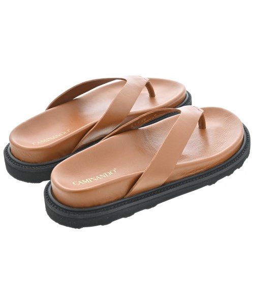 CAMINANDO（カミナンド）サンダル 茶 サイズ:US6(23cm位) レディース/2200688750060