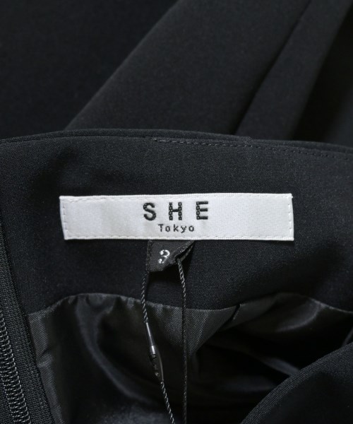 SHE Tokyo（シートーキョー）ロング・マキシ丈スカート 黒 サイズ:36(S位) レディース/2200668791076