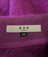 SHE Tokyo（シートーキョー）ロング・マキシ丈スカート 紫 サイズ:34(XS位) レディース/2200673185013