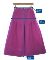 SHE Tokyo（シートーキョー）ロング・マキシ丈スカート 紫 サイズ:34(XS位) レディース/2200673185013