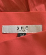 SHE Tokyo（シートーキョー）ロング・マキシ丈スカート 赤 サイズ:34(XS位) レディース/2200645055122