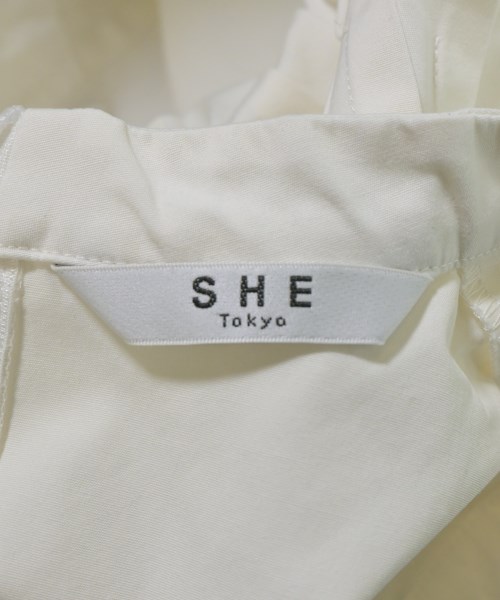 SHE Tokyo（シートーキョー）ブラウス 白 サイズ:F レディース/2200653981062