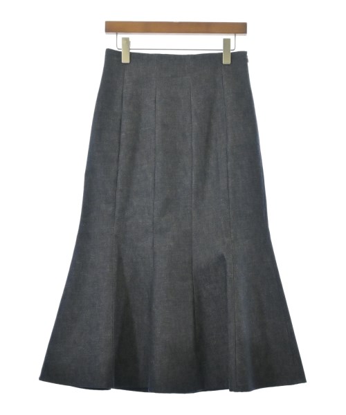 SHE Tokyo(シートーキョー)ロング・マキシ丈スカート 紺 サイズ:38(M位)/2200671400026