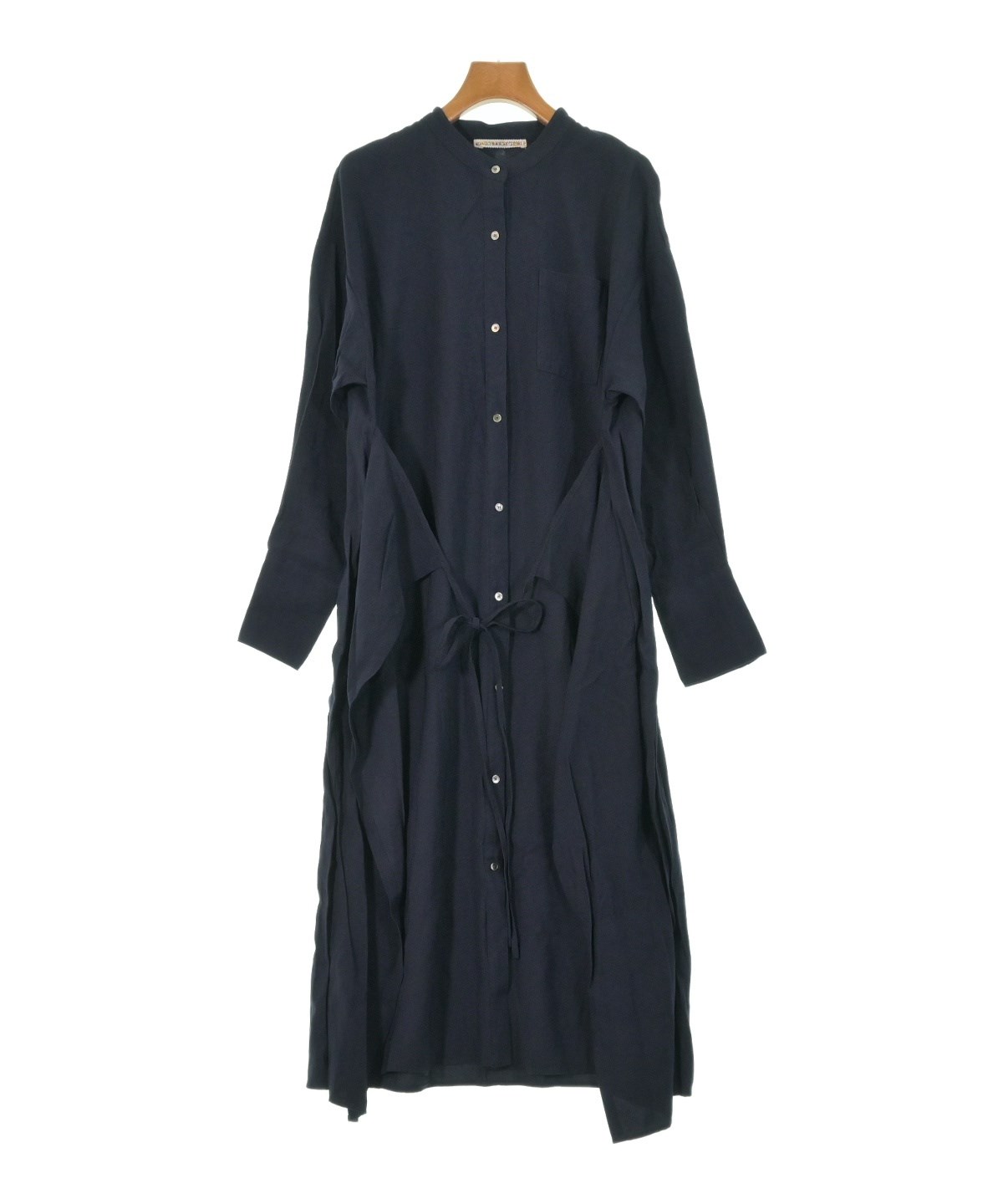 新品☆7号S♪紺系♪パーティーワンピース＋ずれないケープ付〇D646 ワンピース 結婚式 膝下丈 ミモレ丈 顔合わせ 服装 高級感