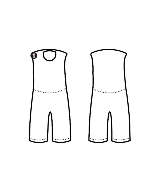 person&people（パーソンアンドピープル）オールインワン/サロペット 黒 サイズ:F レディース/2200628597014