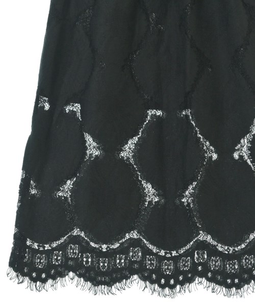 person&people（パーソンアンドピープル）ロング・マキシ丈スカート 黒 サイズ:F レディース/2200604874078