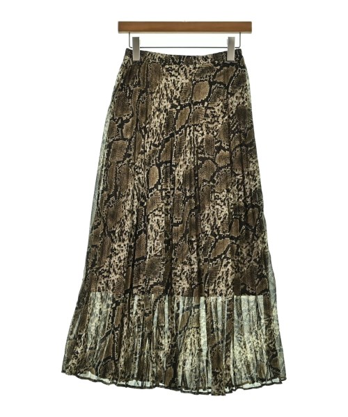 Prefer SHIPS（プリファーシップス）ロング・マキシ丈スカート 茶 サイズ:ONE レディース/2200658748066