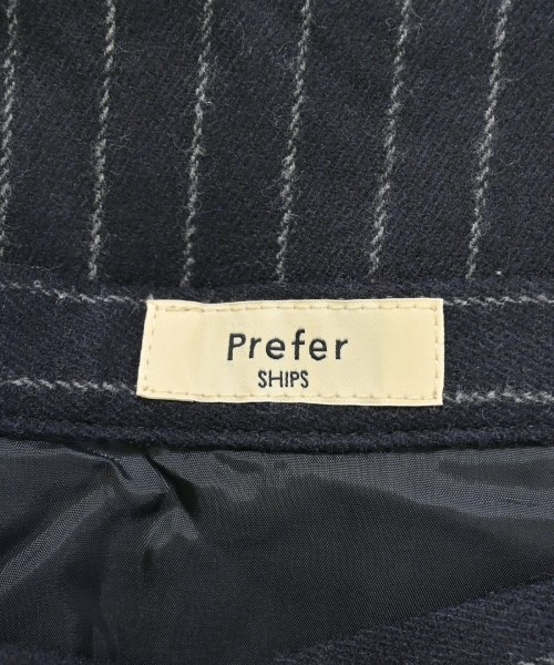 Prefer SHIPS（プリファーシップス）ロング・マキシ丈スカート 紺 サイズ:36(S位) レディース/2200680225023