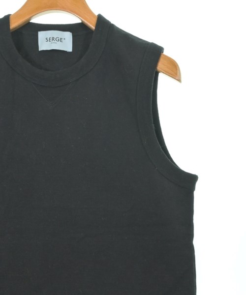 SERGE de bleu（サージ）タンクトップ 黒 サイズ:38(M位) レディース/2200636492134