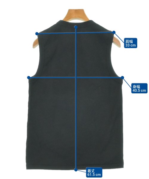 SERGE de bleu（サージ）タンクトップ 黒 サイズ:38(M位) レディース/2200636492134