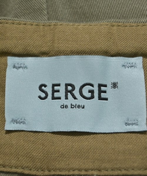 SERGE de bleu（サージ）チノパン カーキ サイズ:36(S位) レディース/2200624616115