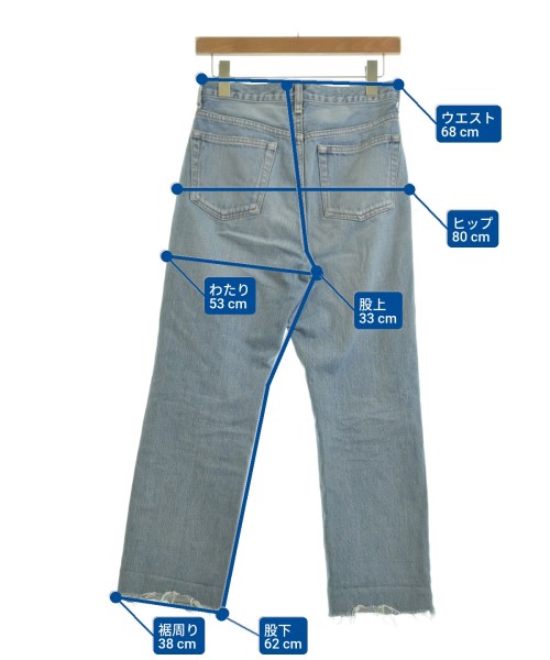 SERGE de bleu（サージ）デニムパンツ 青 サイズ:25(S位) レディース/2200635967084