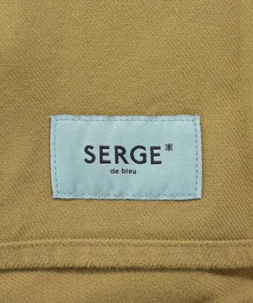SERGE de bleu（サージ）カジュアルシャツ 茶 サイズ:38(M位) レディース/2200644576680