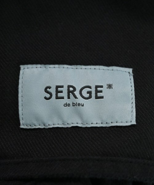 SERGE de bleu（サージ）カジュアルシャツ 黒 サイズ:38(M位) レディース/2200644608107