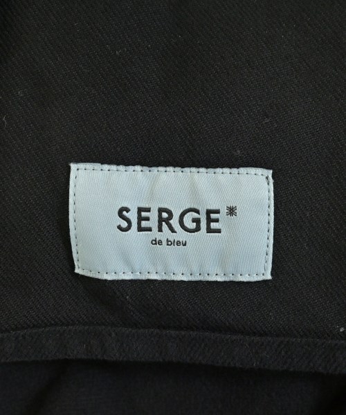 SERGE de bleu（サージ）カジュアルシャツ 黒 サイズ:36(S位) レディース/2200644608121