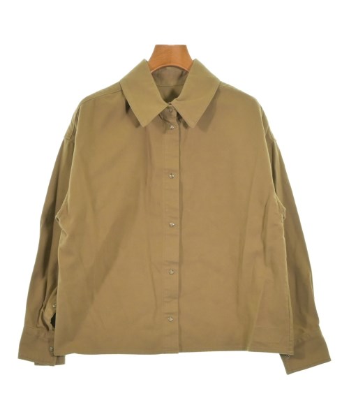 SERGE de bleu(サージ)カジュアルシャツ ベージュ サイズ:36(S位)/2200644608169