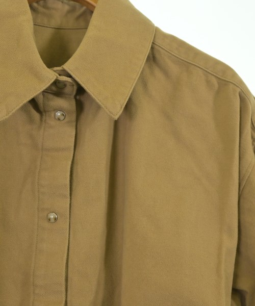 SERGE de bleu（サージ）カジュアルシャツ ベージュ サイズ:38(M位) レディース/2200644608213