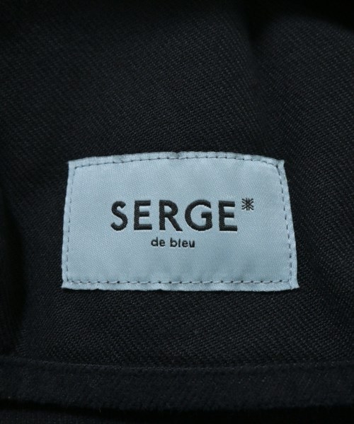 SERGE de bleu（サージ）カジュアルシャツ 黒 サイズ:38(M位) レディース/2200644761413