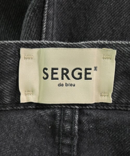 SERGE de bleu（サージ）デニムパンツ 黒 サイズ:23(XS位) レディース/2200622946153