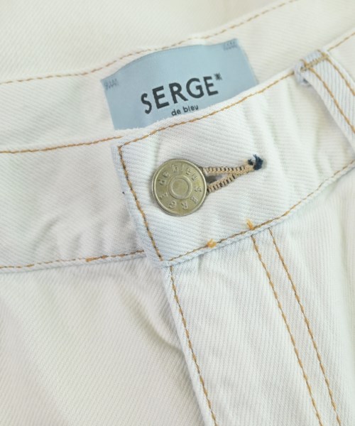 SERGE de bleu（サージ）デニムパンツ 白 サイズ:-(L位) レディース/2200605212022